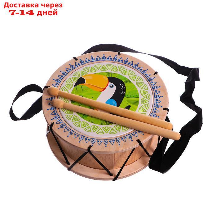 Игрушка детская барабан "Тукан" 11668 - фото 2 - id-p202761775