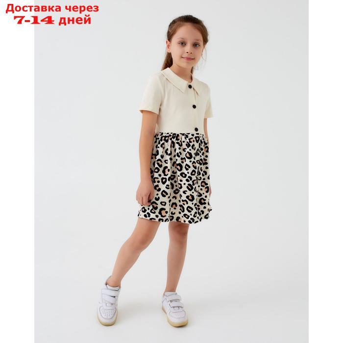 Платье детское на пуговках KAFTAN "Trendy" р.28 (86-92) - фото 6 - id-p202761847