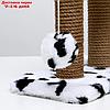 Когтеточка для котят двойная, 30 х 20 х 34 см, джут, далматинец, фото 4
