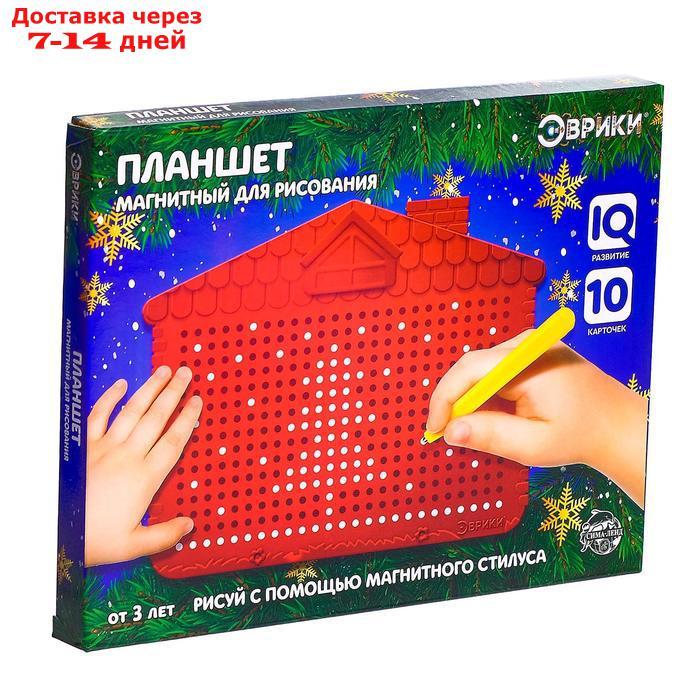 Планшет обучающий "Магнитное рисование", новогодний, цвет красный, 375 отверстий - фото 7 - id-p202761267