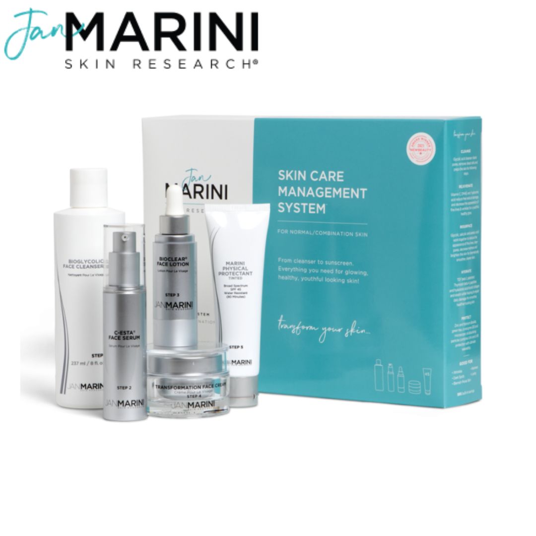 Система ухода для нормальной и комбинированной кожи с SPF 45 Skin Care Management System™ Jan Marini