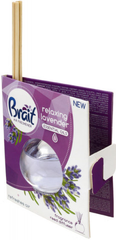 Освежитель воздуха (ароматизированные палочки) Brait 40 мл, Relaxing Lavender - лаванда - фото 1 - id-p202889814