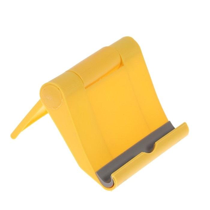 Складная подставка-держатель для телефона цвет:желтый - фото 1 - id-p202889718