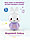 Медовый зайка Alilo Алило музыкальная игрушка погремушка (аналог), сказки, песни, свет, звук, разные цвета, фото 5
