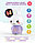 Медовый зайка Alilo Алило музыкальная игрушка погремушка (аналог), сказки, песни, свет, звук, разные цвета, фото 8