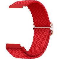 Нейлоновый плетеный ремешок Rumi Wick (20 мм) Красный