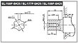 Двигатель 6.5 л.с. бензиновый ASILAK SL-168F-SH25, фото 2