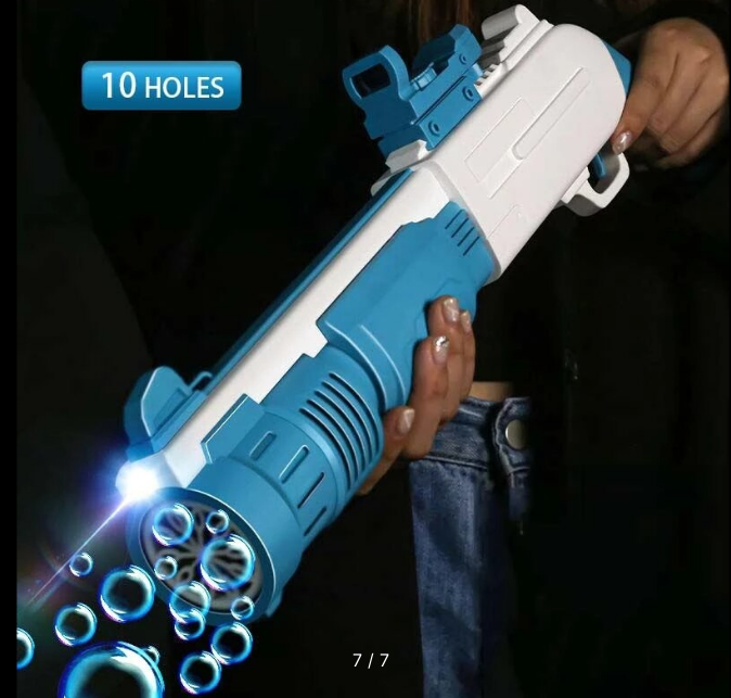 Детский пулемет для создания мыльных пузырей Fold babble gun - фото 5 - id-p180268219