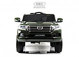 Детский электромобиль RiverToys Toyota Land Cruiser 200 JJ2022 (зеленый глянец), фото 2