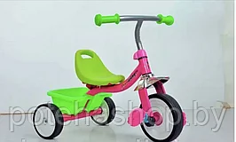 Велосипед детский 820-6P трехколесный розовый