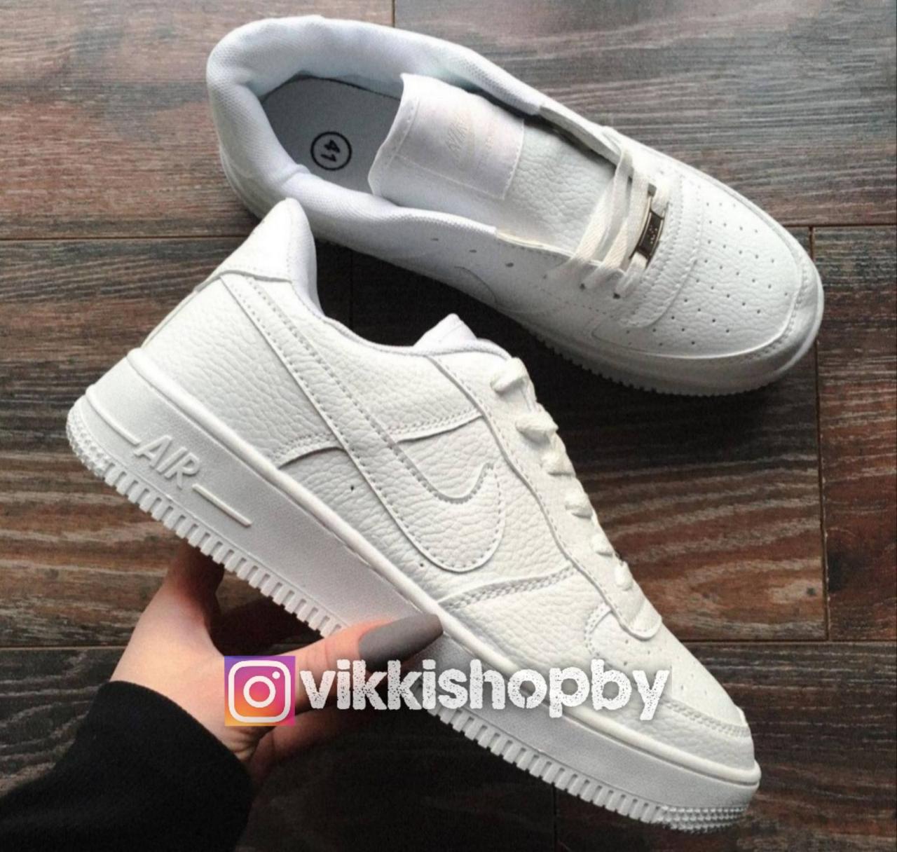 Кроссовки Nike Air Force 1 Low White - фото 1 - id-p152617137