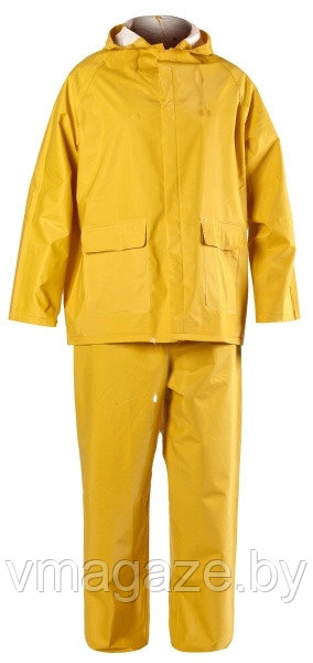 Костюм ПВХ куртка+брюки(цвет желтый)