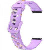 Силиконовый ремешок Rumi для Huawei Band 7 Rabbit cartoon