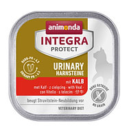 Влажный корм для кошек Animonda Integra Protect Urinary Harnsteine Cat (телятина) 100 гр