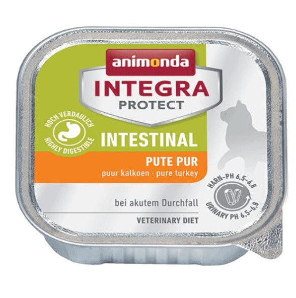 Влажный корм для кошек Animonda Integra Protect Intestinal Cat (индейка) 100 гр - фото 1 - id-p203005061