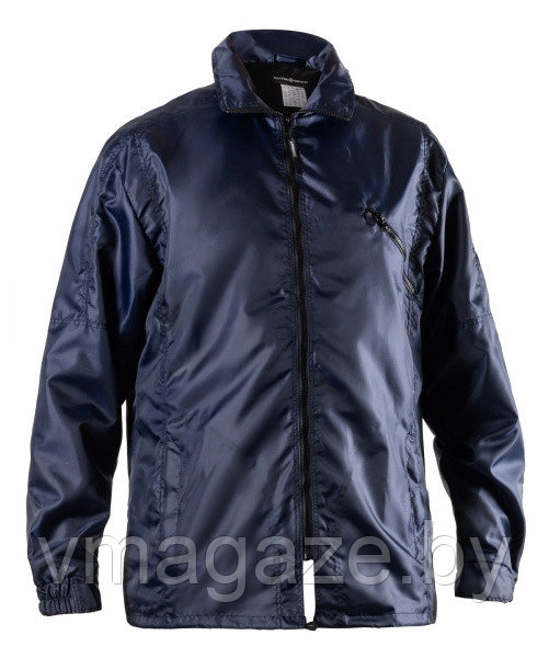 Куртка-ветровка МУССОН ПВХ(цвет темно-синий) - фото 3 - id-p203005615