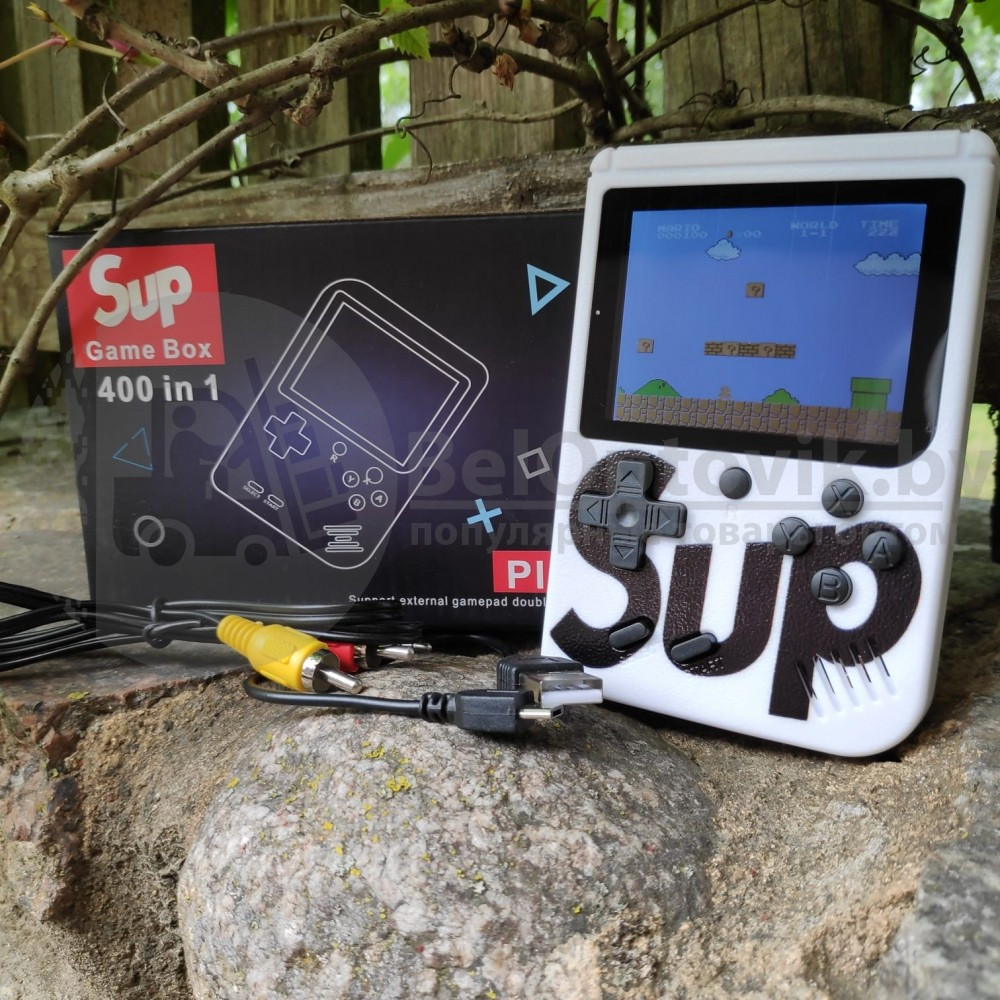 Игровая приставка Sup Game Box PLUS Retro 400 in 1 2.8 TFT 8 BIT 400 в 1 - фото 2 - id-p203005632