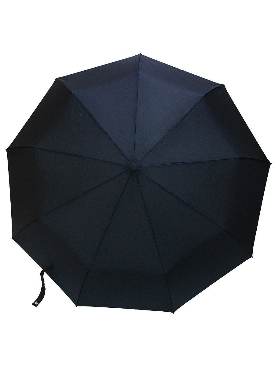 Зонт автоматический ветрозащитный черный "Popular" арт. 731 (анти-ветер) с декоративной ручкой - фото 7 - id-p203005642