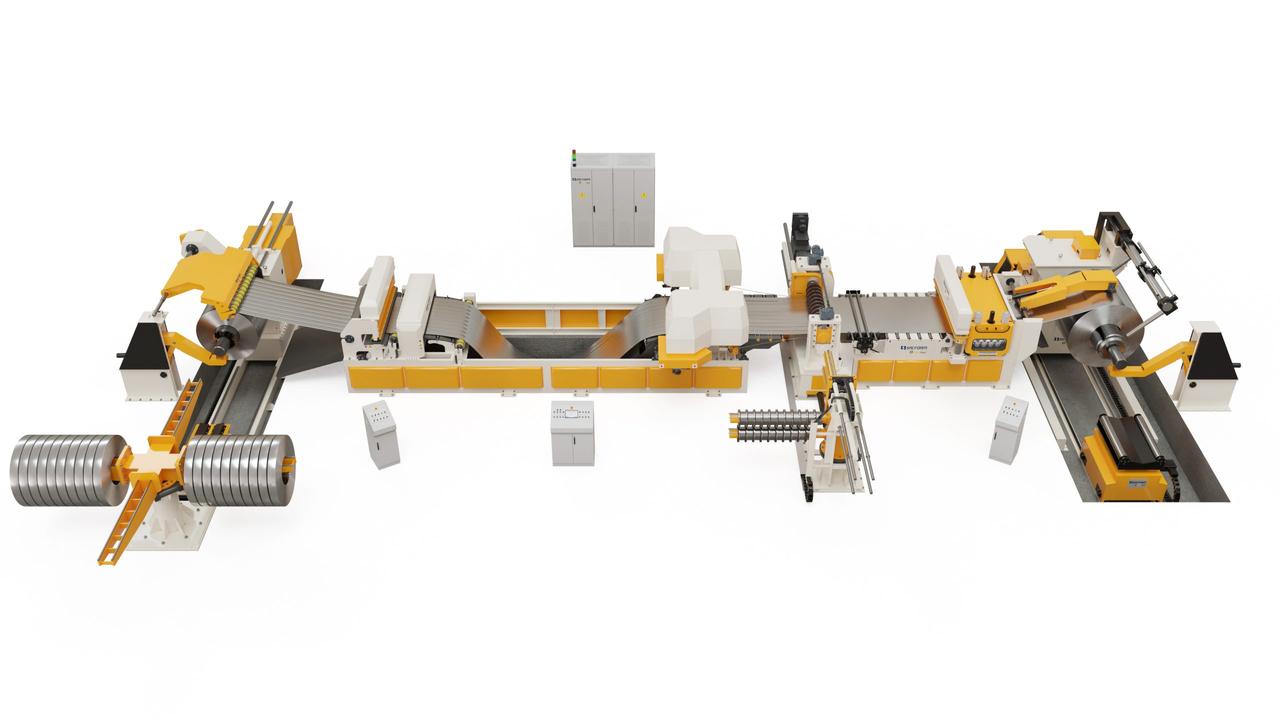 Линия продольной резки металлического листа в рулоне Mtecnico