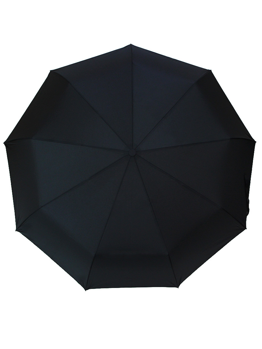 Зонт ветрозащитный автомат черный "Popular" арт. А301 (анти-ветер) с изогнутой ручкой - фото 5 - id-p203005671