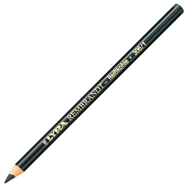 LYRA REMBRANDT CHARCOAL Soft dry, Угольный карандаш, обезжиренный, мягкий