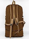 Рюкзак туристический, походный коричневый, фото 4