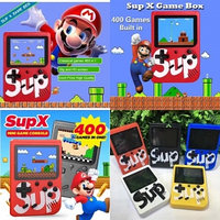 Игровая приставка Sup Game Box PLUS Retro 400 in 1 2.8 TFT 8 BIT 400 в 1 Синяя