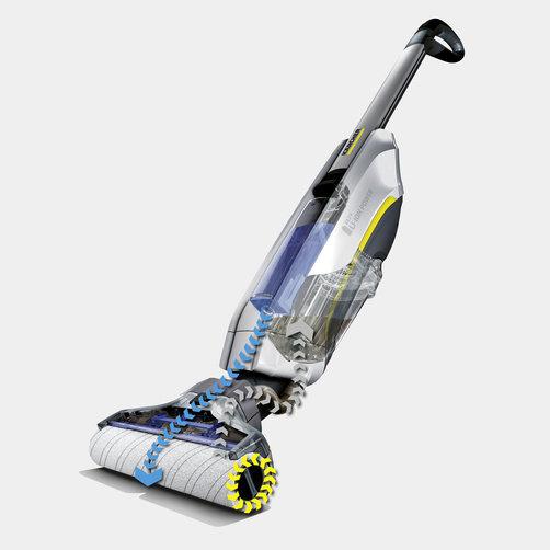 Пылесос аккумуляторный для влажной уборки пола Karcher FC 5 Cordless Premium (white) - фото 3 - id-p203005766