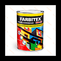 FARBITEX ЧЁРНАЯ 0.8 кг Краска Эмаль ПФ-115 и МА-15 Масляная