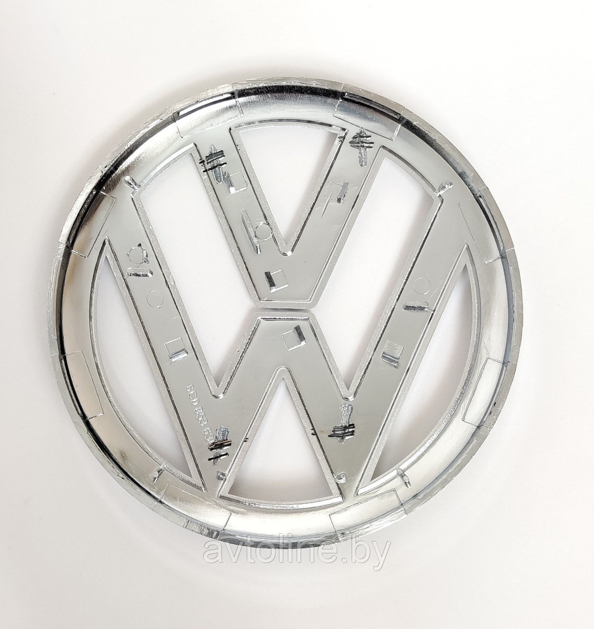 Эмблема задняя Volkswagen Polo / Golf 2014-2018 (110 мм, составная) - фото 4 - id-p185054429