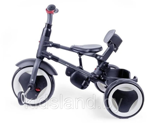 Детский трехколесный складной велосипед QPlay Rito Plus (серый) - фото 4 - id-p203016962
