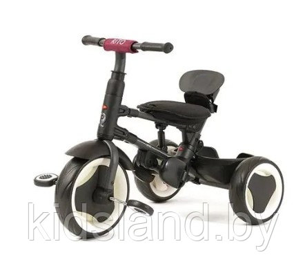 Детский трехколесный складной велосипед QPlay Rito Plus (фиолетовый) - фото 3 - id-p203016987
