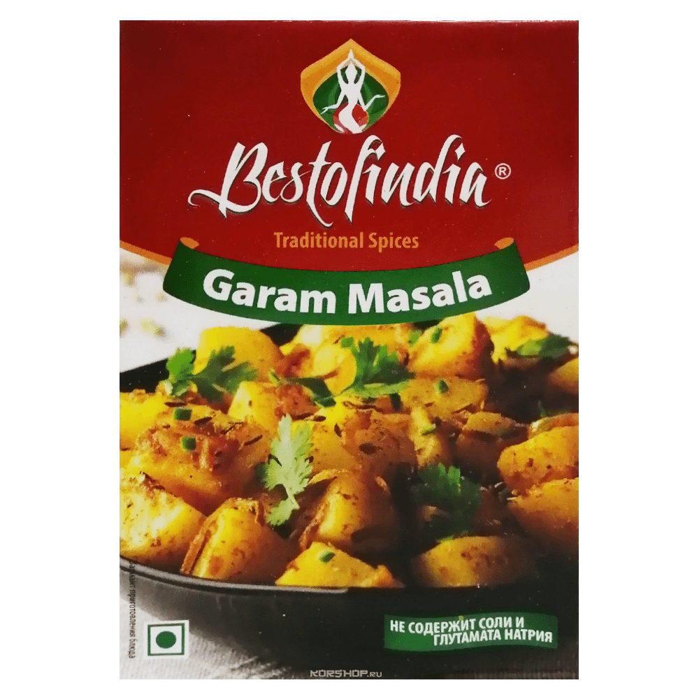 Универсальная смесь специй Гарам Масала Garam Masala BestofIndia, 100 гр - фото 1 - id-p203017418