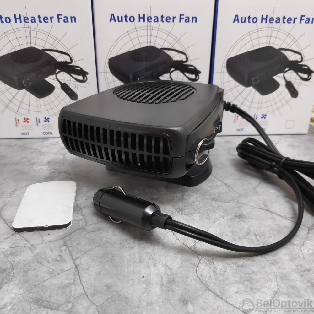 Автомобильный тепловентилятор и обдув стекол 2 в 1 Auto Heater Fan (12V) - фото 1 - id-p203017437