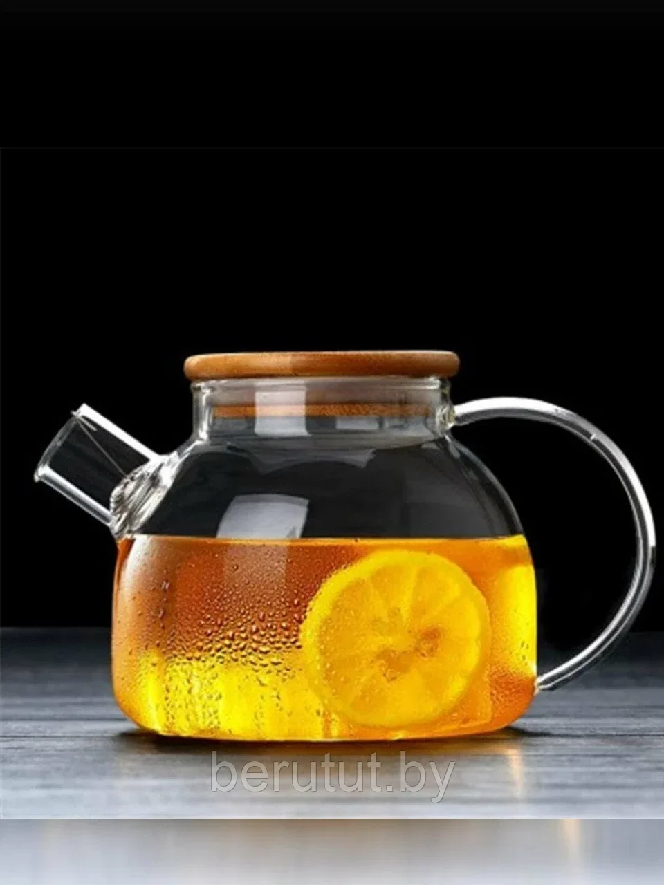 Чайник заварочный жаропрочное стекло 800 мл, Фильтр-пружинка из нержавеющей стали SUNHOME Teapot - фото 6 - id-p203017510