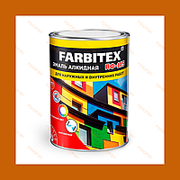 FARBITEX ЖЁЛТО-КОРИЧНЕВАЯ 0.8 кг ПФ-115 и МА-15 Краска Масляная Эмаль