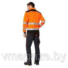 Куртка-жилетка Ноксфилд Хай-Виз(цвет флуоресцентный оранжевый) - фото 4 - id-p203017520