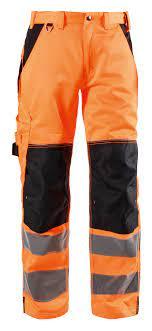 Брюки Ноксфилд Хай-Виз(цвет темно-серый с флуоресцентным оранжевым) - фото 1 - id-p203017528