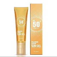 Освежающий солнцезащитный гель Deoproce Hyaluronic Cooling Sun Gel SPF 50+ PA+++