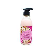 Лосьон-молочко для тела с розой Deoproce Milky Relaxing Body Lotion Cotton Rose 500мл