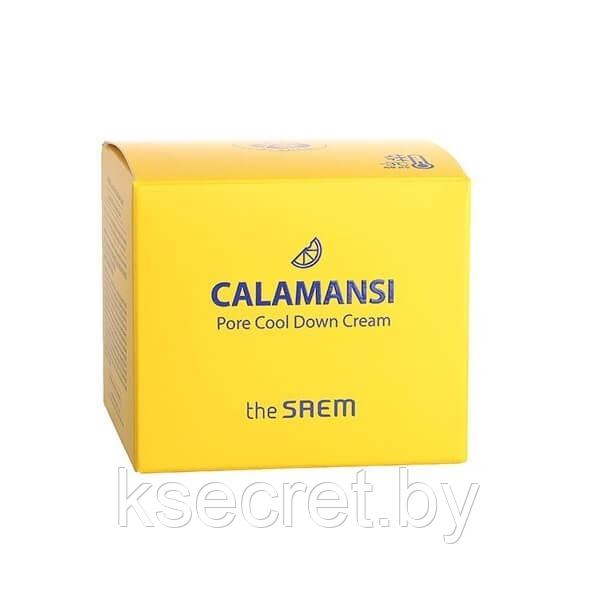 Охлаждающий крем для сужения пор The Saem Calamansi Pore Cool Down Cream - фото 2 - id-p203019282