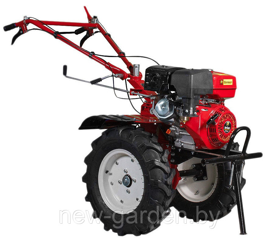 Мотоблок бенз. FERMER FM-1511MX (15л.с., передач 3+1, пониженная, колеса 7.00-12, фрезы)
