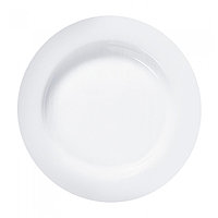 Тарелка Luminarc 25,5 см, стеклокерамика, белый цвет, ARC, Франция (/6/24)