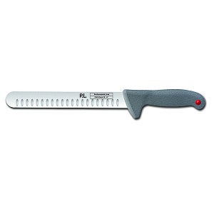 Нож поварской-cлайсер,PRO-Line с цветными кнопками 30см,серая пластиковая ручка, P.L. Proff Cuisin