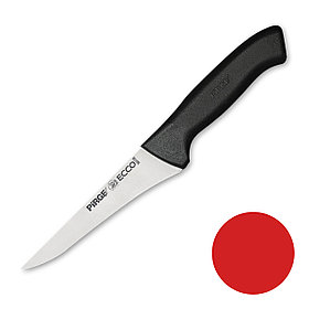 Нож поварской 14,5 см,красная ручка Pirge