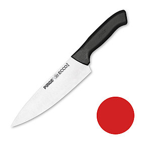 Нож поварской 19 см,красная ручка Pirge