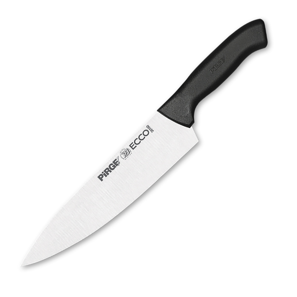 Нож поварской 21 см,черная ручка Pirge - фото 1 - id-p203020810