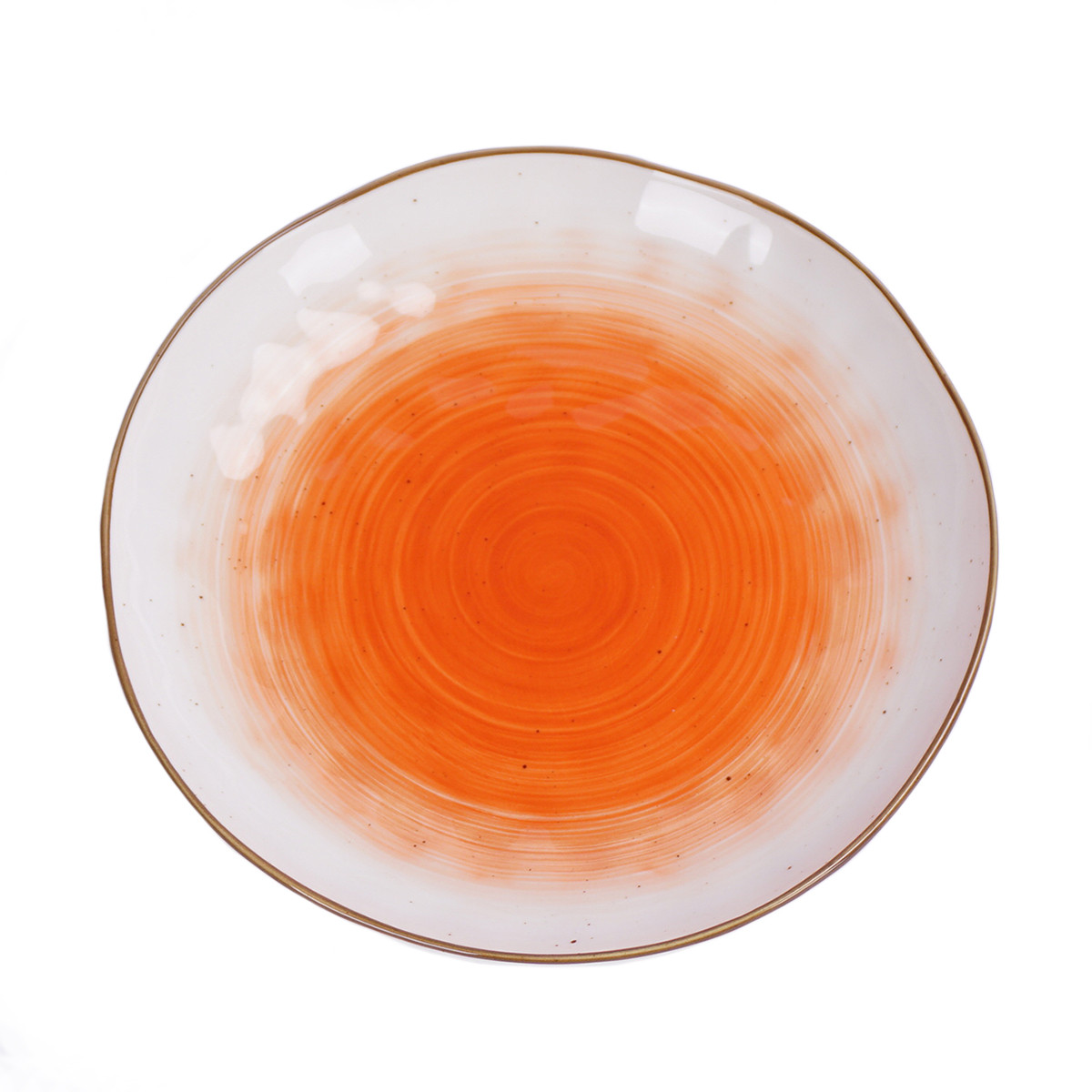 Салатник d=21,5*3,8 см,400 мл, фарфор,оранжевый цвет "The Sun" P.L. - фото 1 - id-p203020884