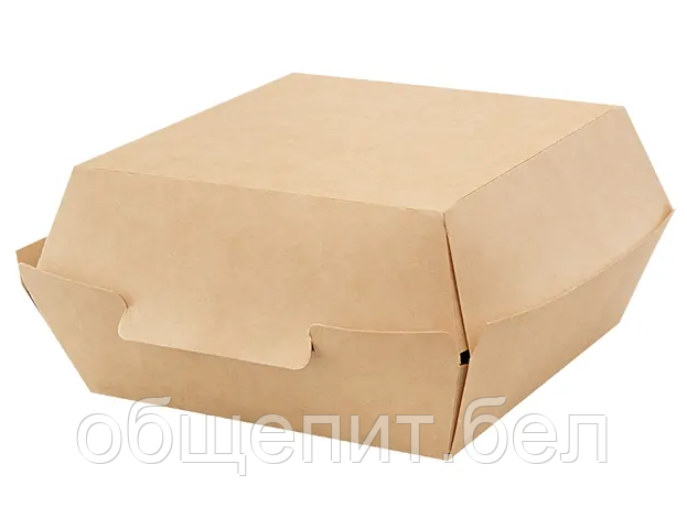 Коробка для гамбургера L, 120 х 120 х 70 мм, замок «язычок» - фото 1 - id-p203021071