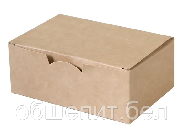 Коробка для наггетсов, быстросборная, размер M, 115 х 75 х 45 мм - фото 1 - id-p203021078